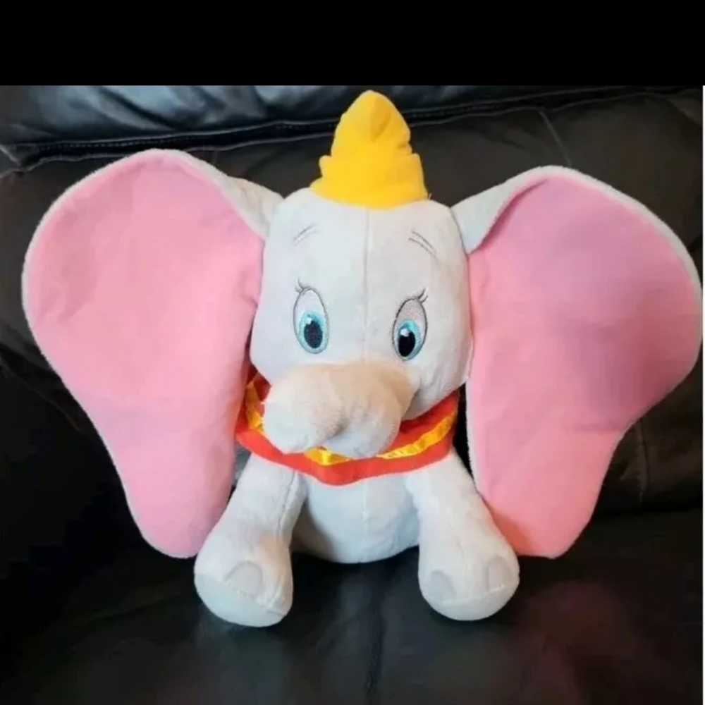 Kohls Cares Disney 12" Dumbo Flying Elephant Gray Plush Stuffed Animal Circus